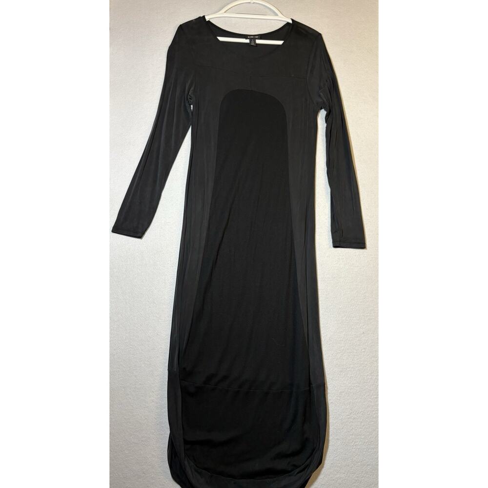 Ronan Chen Long Blk Dress Wmns Size 6